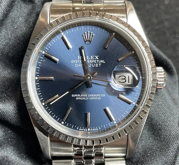 Montre rénovée après réparation